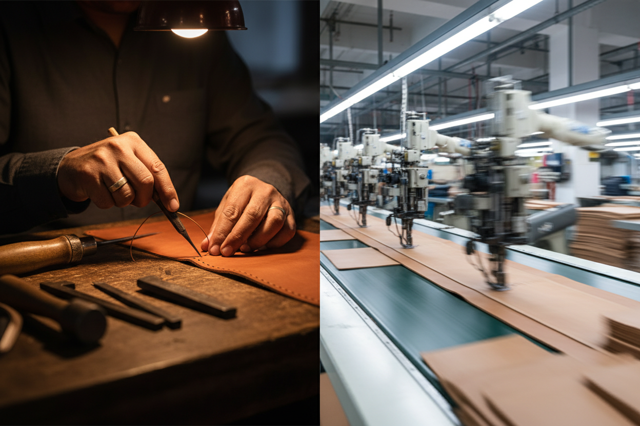 Handcrafted vs Mass-Produced Leather Jackets: The Real Cost of Quality