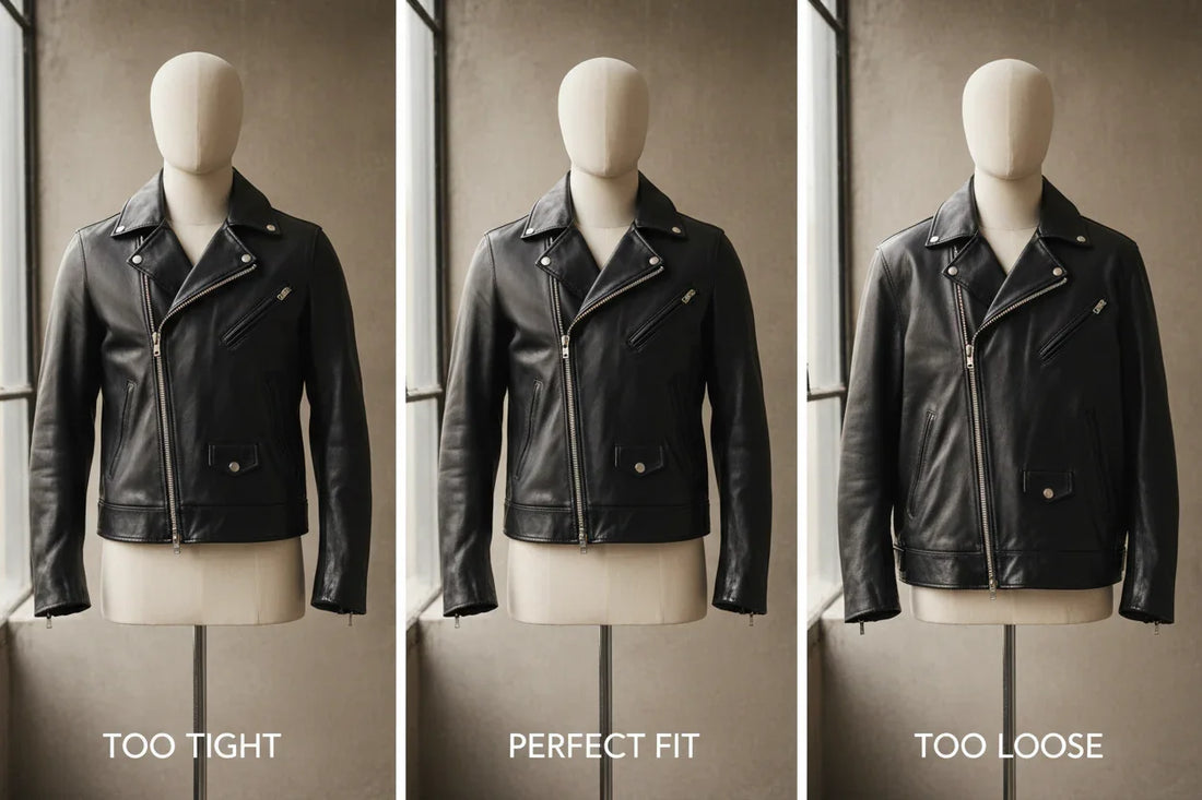 Leather Jacket Fit Guide: Should Your Leather Jacket Be Tight or Loose?
