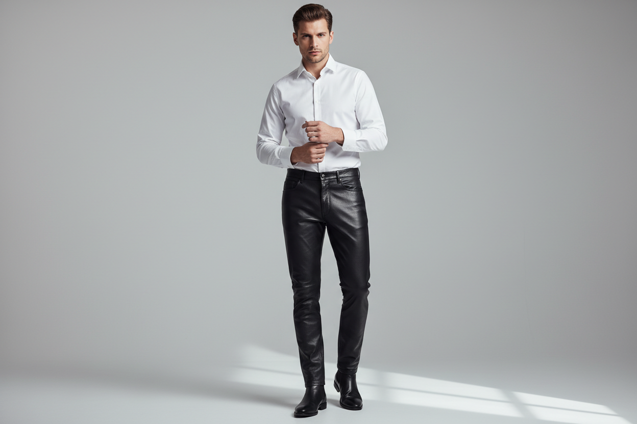 Men's Leather Pants Guide 2026: Biker, Slim & Straight Styles