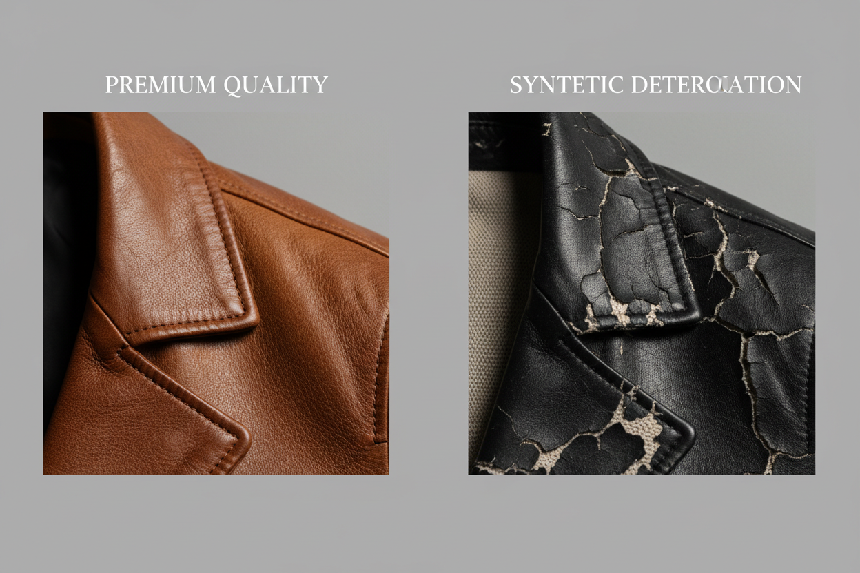 Real Leather vs Faux Leather: The Complete Honest Guide 2026 – Kamercio