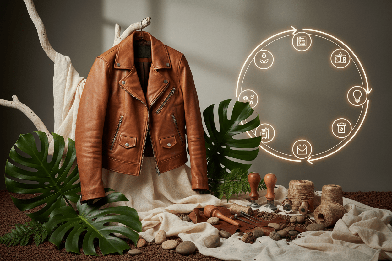 Sustainable Luxury: Why Made-to-Order Lambskin Leather is the Ethical Fashion Choice - Kamercio