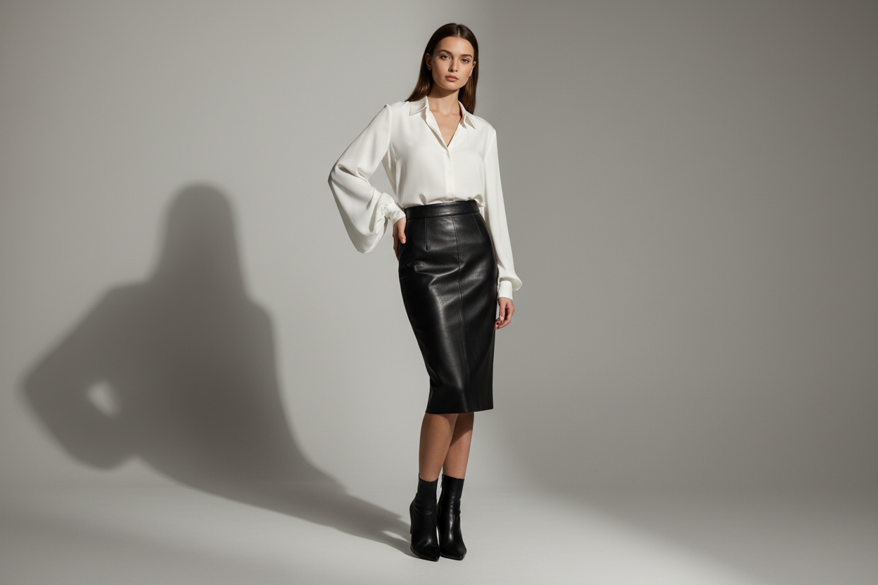 Women's Leather Skirt Guide 2026: Mini, Midi & Maxi Styles