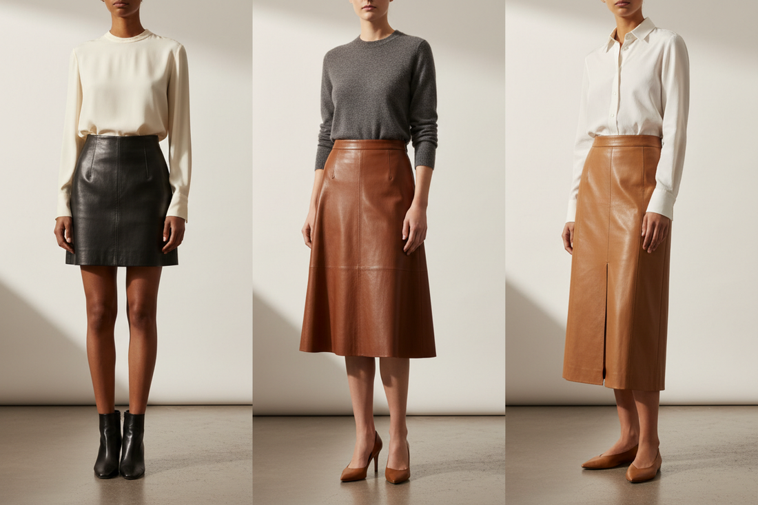 Women's Leather Skirts Style Guide 2026: Mini, Midi & Maxi - How to Choose & Style