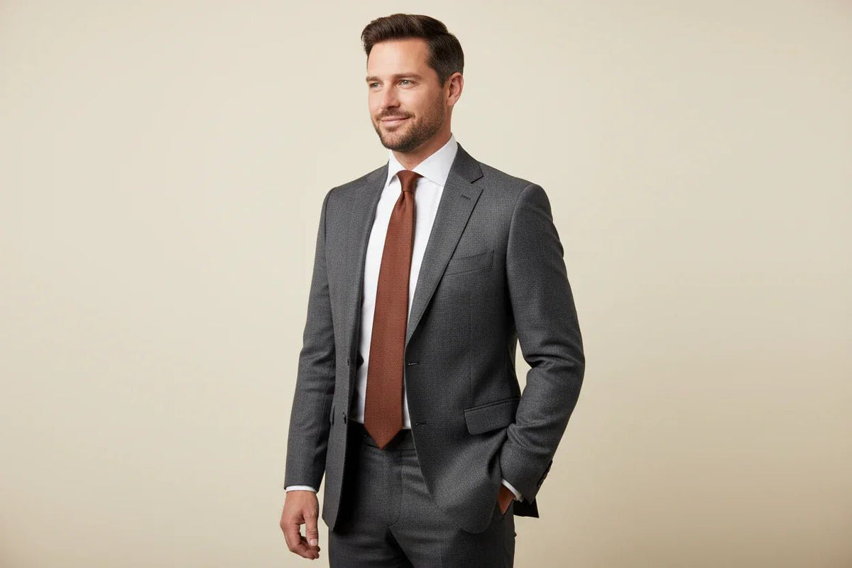 Leather Tie - Kamercio