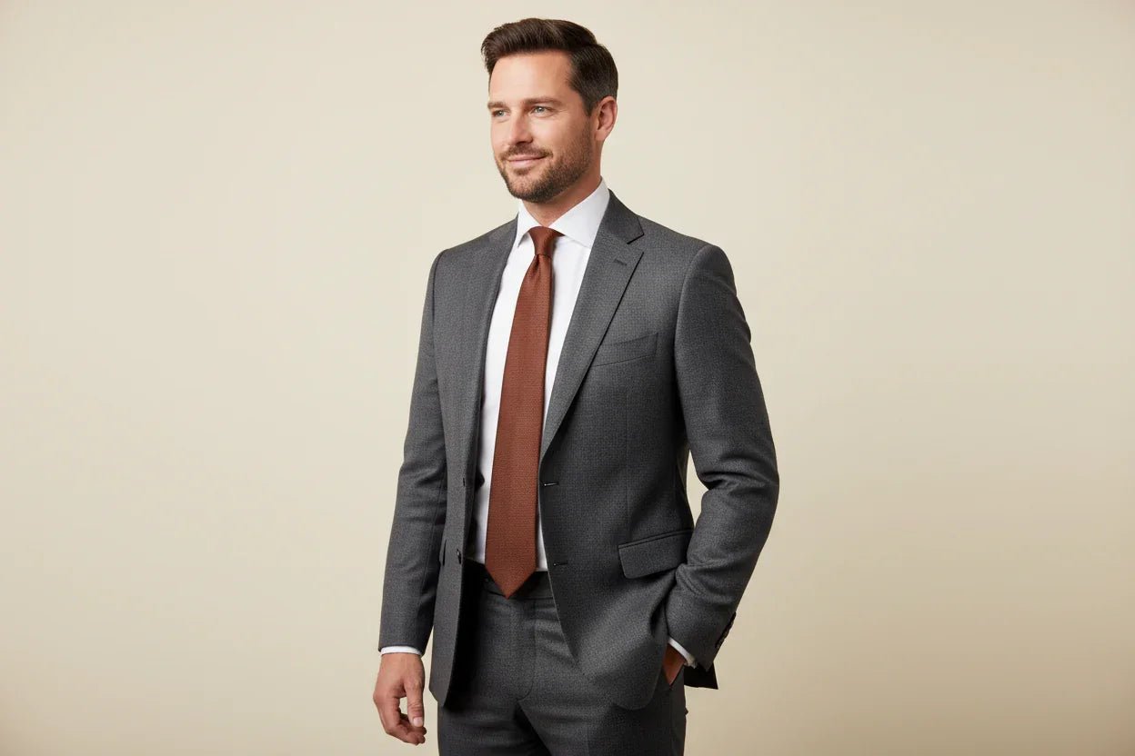 Leather Tie - Kamercio