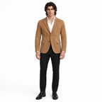 Men's Premium Brown Suede Original Leather Blazer