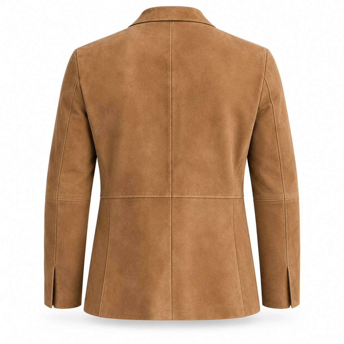 Men's Premium Brown Suede Original Leather Blazer