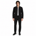 Men Black Original Suede Leather Premium Blazer