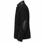 Men Black Original Suede Leather Premium Blazer