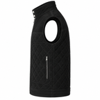 Men's Black Suede Premium Original Leather Vest Coat