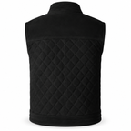 Men's Black Suede Premium Original Leather Vest Coat