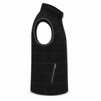 Men Black Premium Original Suede Leather Vest Coat
