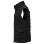 Men's Premium Black Original Suede Leather Vest Coat
