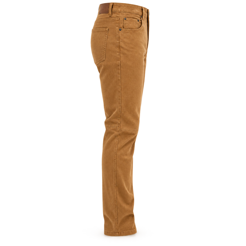 Men’s Premium Brown Original Suede Leather Pant