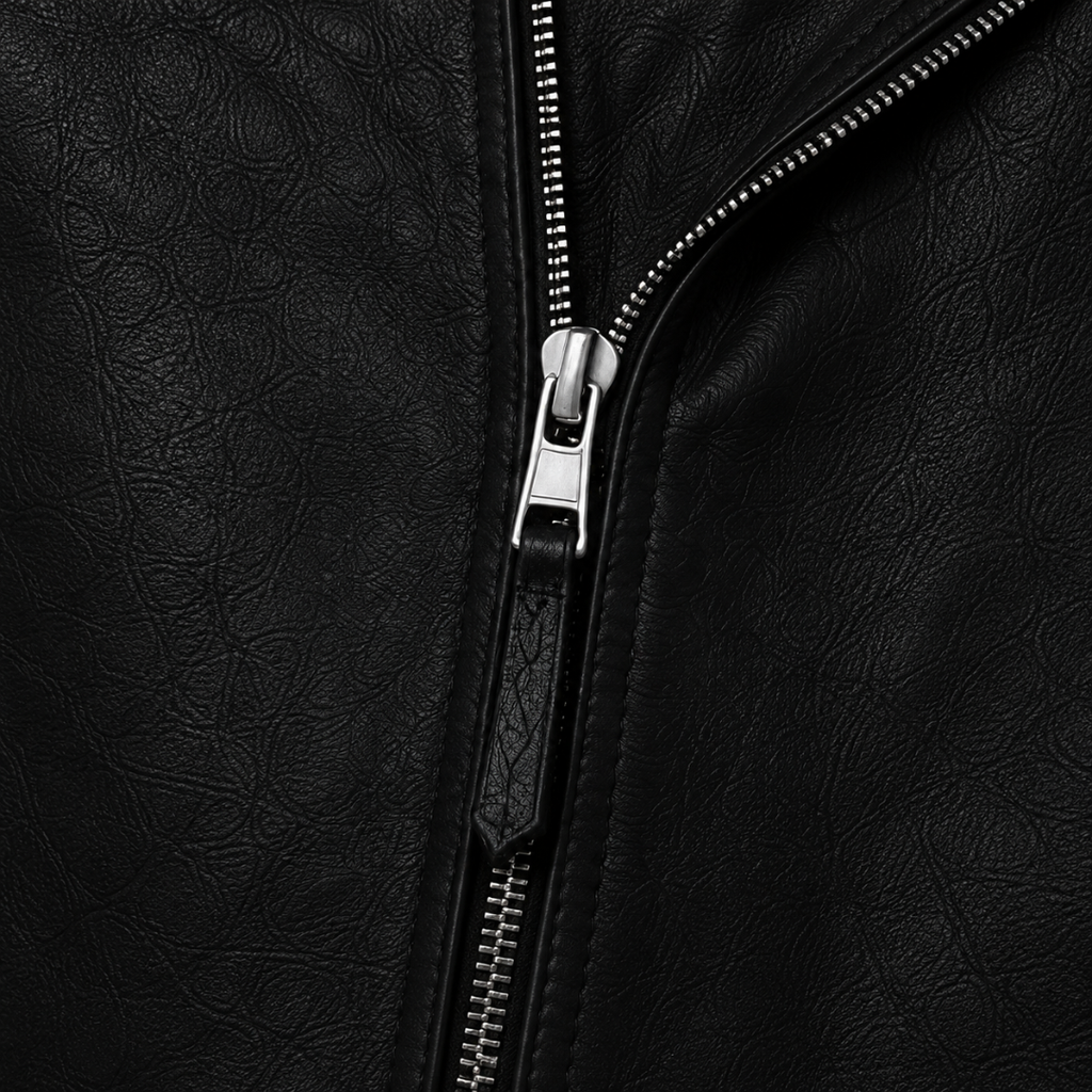 T2 Biker Leather Jacket — Iconic Motorcycle Style in Premium Leather