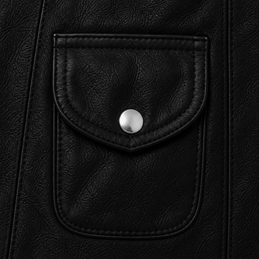 T2 Biker Leather Jacket — Iconic Motorcycle Style in Premium Leather