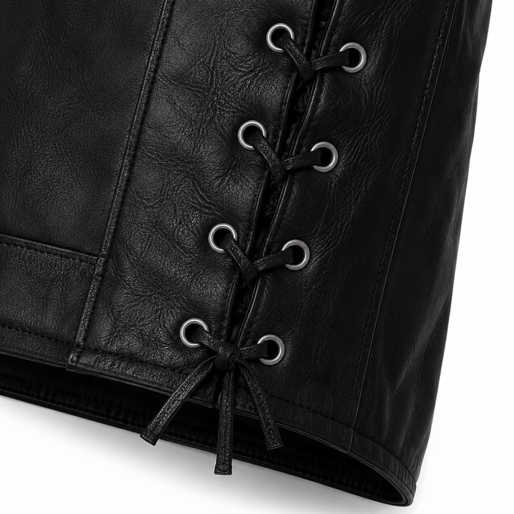 T2 Biker Leather Jacket — Iconic Motorcycle Style in Premium Leather