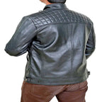 Men's Original Black Premium Leather Biker Jacket