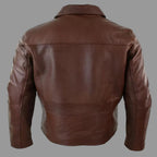 Men's Brown Lambskin Premium Original Leather Jacket