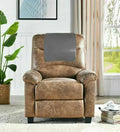 Premium Gray Original Recliner Cover - Full-Grain Leather Protection & Style