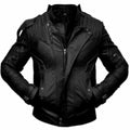 Men's Premium Black Original Moto Leather Jacket