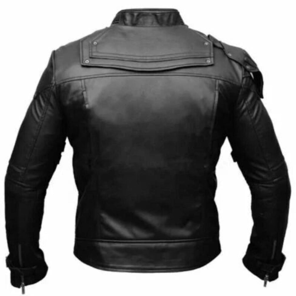 Men's Premium Black Original Moto Leather Jacket