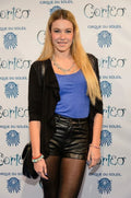 Women's Black Original Leather Shorts - High - Waisted Mini Shorts - Kamercio